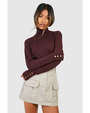 Basic Fine Gauge Roll Neck Jumper