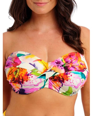 Iguazu Falls Bandeau Bikini Top