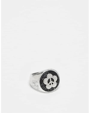 Classics 77 – Peace of Mind – Signetring i silver med halvädelstenar