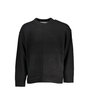 Relaxed Fit Knit Crew Neck Sweater