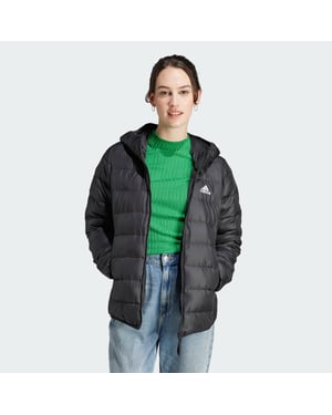 Essentials Light Down Hooded Jacket