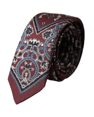Paisleypatroon Stropdas Kra3319
