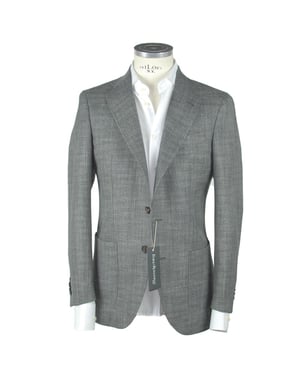 Gray Unstructured Blazer
