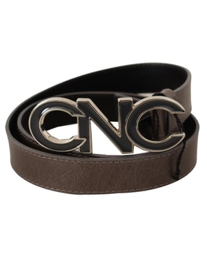 CNC-logobältesbälte i läder