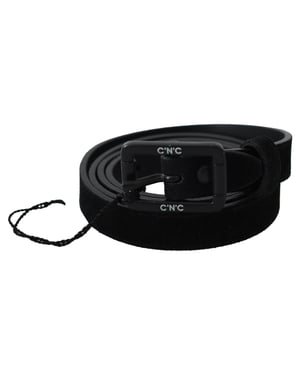 Costume National Suede Leather Belt