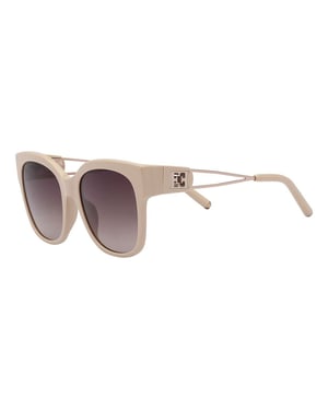 Escada Square Sunglasses Rose Gold Accents