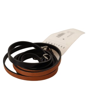 Costume National Leather Belt Reversible Design