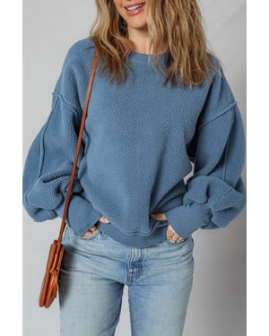 Sherpa Pullover Long Sleeve