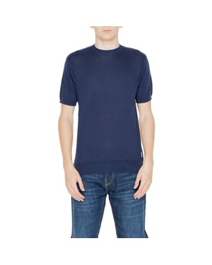 Korte Mouw Gebreide Shirt