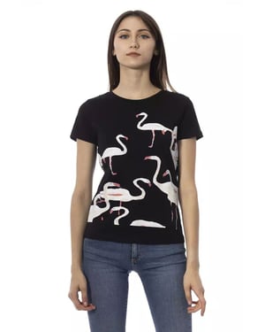 Flamingo T-shirt Korte Mouwen Normale Pasvorm
