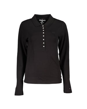 Långärmad polo t-shirt klassisk passform