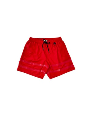 Zwemshorts met reflecterende tape-details