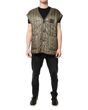 Gequilted Mouwloze Vest