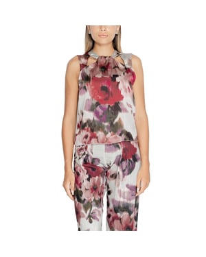 Bloemenprint Broekset Mouwloze Top Broek