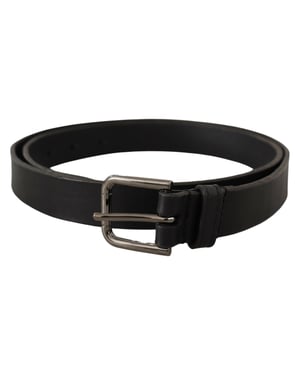 Leren Riem met Gunmetal Gesp