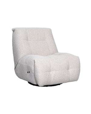 Home67 Relaxfauteuil just chill naturel boucle elektrisch