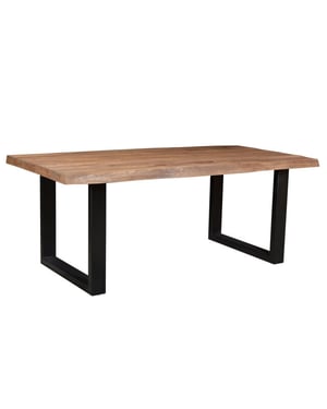 Brix eetkamertafel u poot mangohout 240 cm
