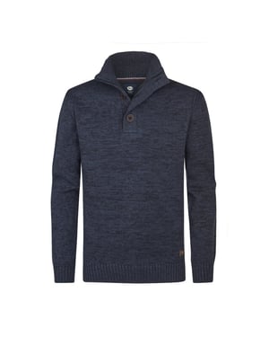 Petrol Industries Men knitwear collar licht