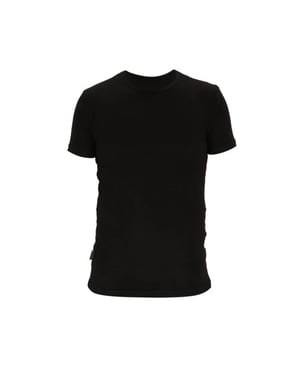 Basset Dames/heren bamboe t-shirt ronde hals