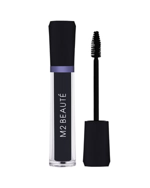 M2 Beauté Zwarte Nano Mascara – Voeding & Natuurlijke Groei, 6 ml