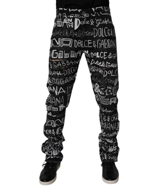 Dolce Gabbana Graffiti Spijkerbroek