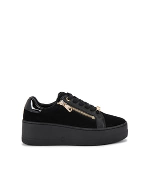 Carvela Suede Connected Zip Sneakers