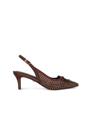 Carvela Positano Sling Low Jewel Heels