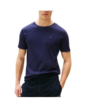 Tommy Hilfiger Mens T Shirts Crew Neck Short Sleeve Summer New Cotton Top Tee