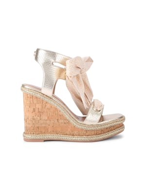 Carvela  Sorrento Scarf Wedge Heels