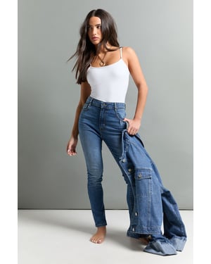 Petite High Waist Booty Lifting Skinny Jean