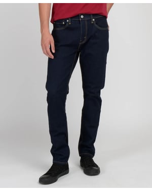 Levis 512 Slim Tapered Jeans In Dark Hollow Blue