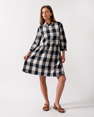 Short Dress in Navy