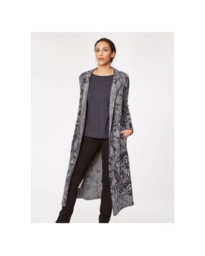 Musso Long Throw in Grey