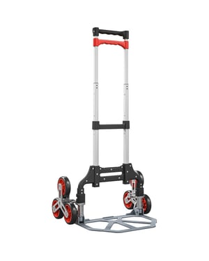 4goodz Steekwagen trapklimmer opvouwbaar trolley max70kg -