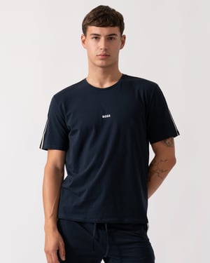 Unique Pyjama T-Shirt in Dark Blue