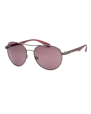 Calvin Klein Matte Pilotenzonnebril Dames/Dames (Roze/Metaalgrijs)