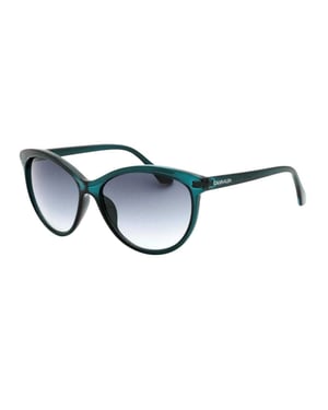 Calvin Klein Heren CK19534S 430 Gradient Zonnebril (Teal/Grijs)