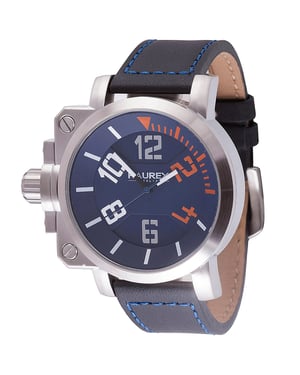 Haurex Italy Men's Gun Blue Watch