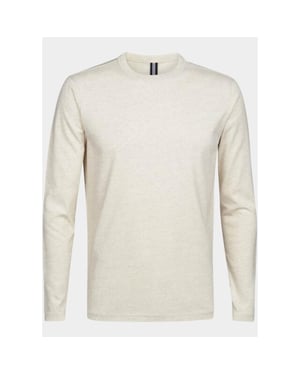Profuomo T-shirt lange mouw pp2t00002a/f
