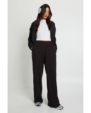 Tall Rib Wide Leg Trouser