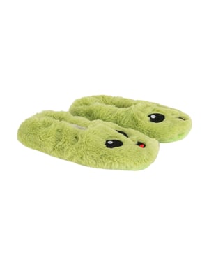 Boy's Skechers Juniors Cozies Slippers in Green