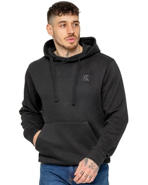Kruze | Mens Fleece Hoodie - Black