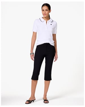 Ruffle Logo Polo Shirt