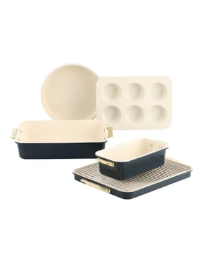Greenpan Padova keramische bakset 6-delig oxford blue