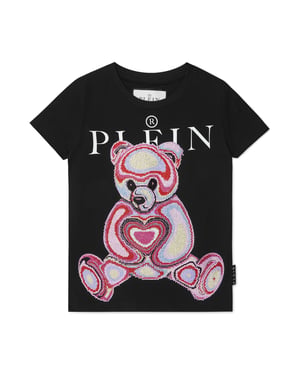 T-shirt med nallebjörn