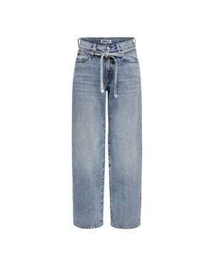Only onlgianna mw straight dot450 dnm no 15347093 light blue denim