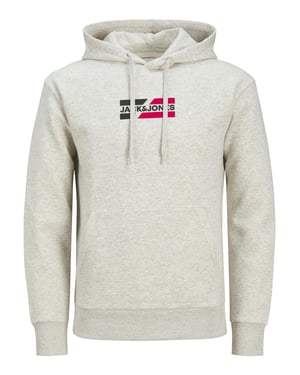 Jack & Jones Mens Printed Hoodie Sweatshirt