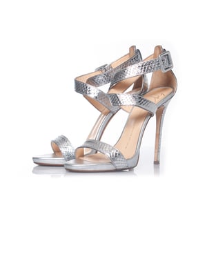 Giuseppe Zanotti metalliska sandaler