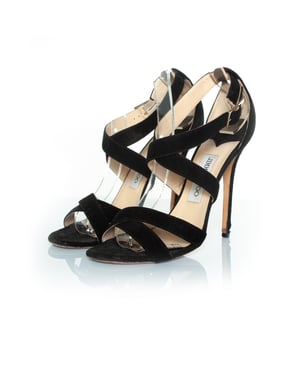 Jimmy Choo sandaler med mockarem