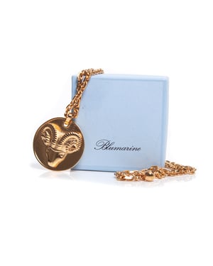 Blumarine Gold Ram muntketting